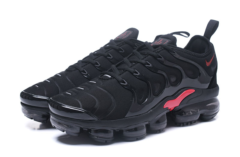 2018 Nike Air Max TN Plus Black Red Shoes